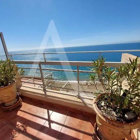 Duplex Avec Double Terrasse 1ere Ligne De Mer, Wifi Et Climatisation Lejlighed Sète