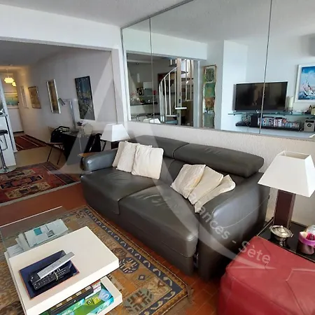 Apartment Duplex Avec Double Terrasse 1ere Ligne De Mer, Wifi Et Climatisation